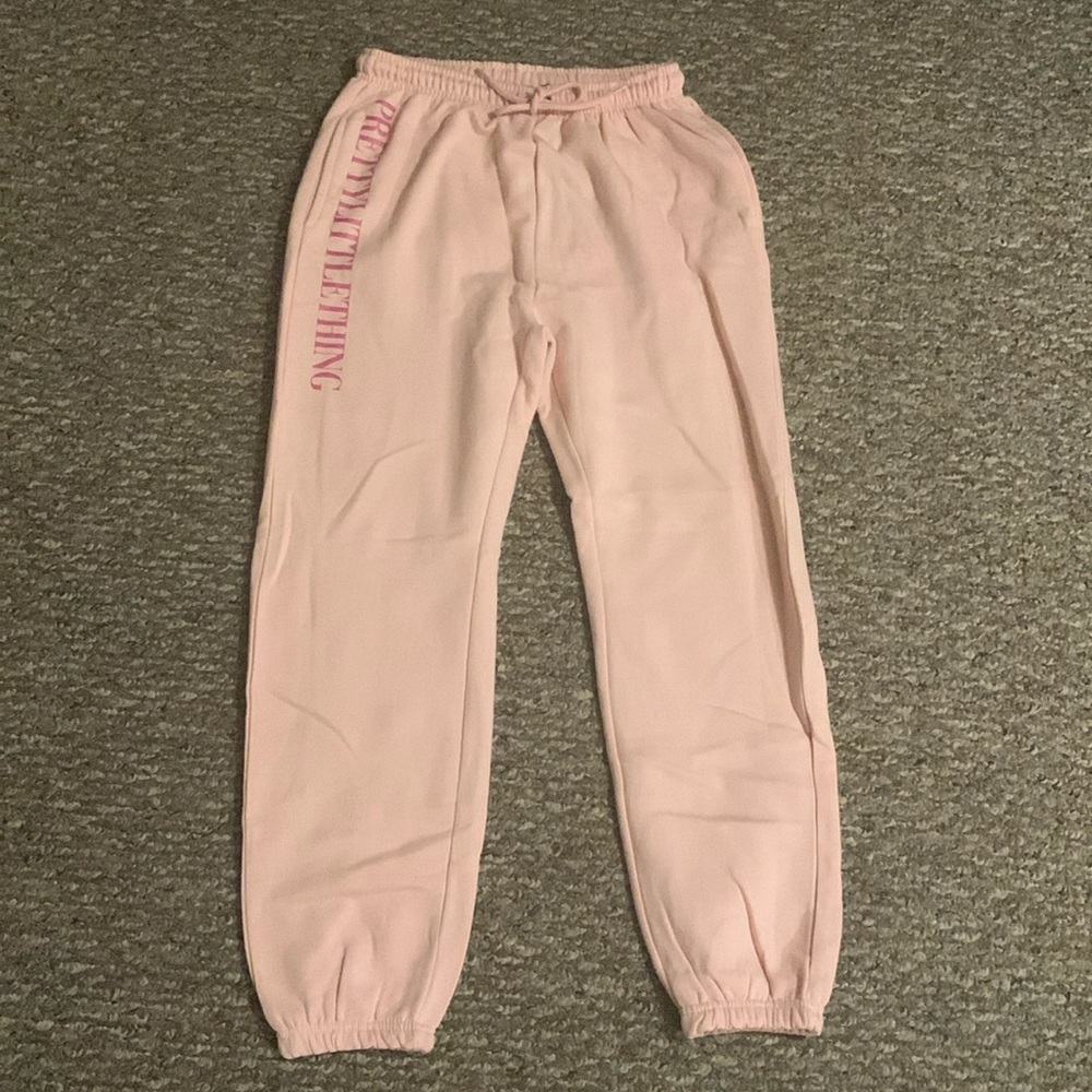 PLT Logo Pink Sweatpants